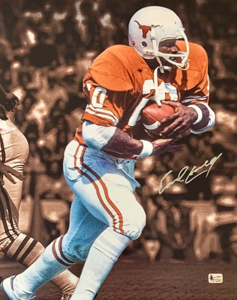 Earl Campbell University of Texas  Signed 16x20 Photo EC Exclusive Hologram #2