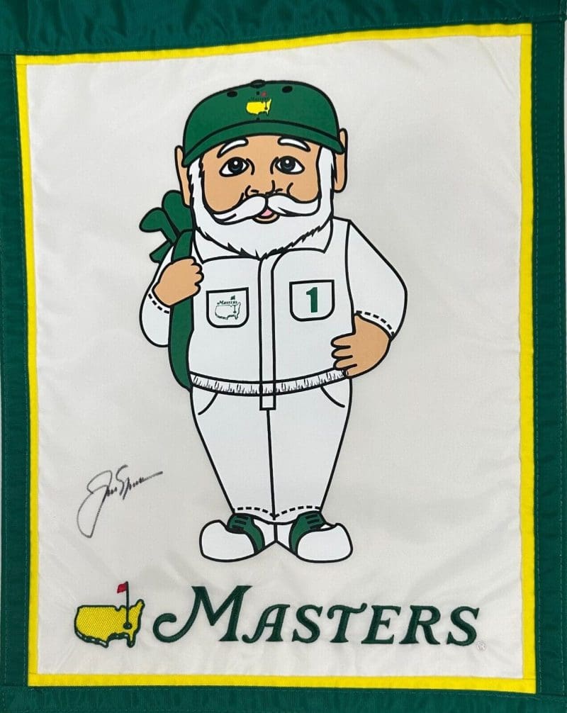 Jack Nicklaus Signed Autographed Garden Masters Flag Beckett Authenticated