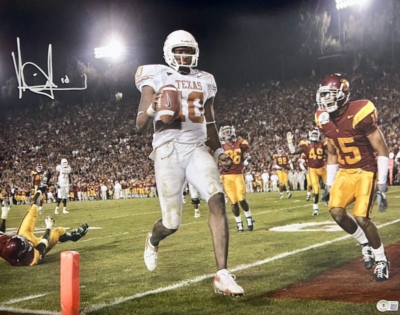 Vince Young Signed Autographed 16x20 Photo Beckett Authenticated #3 Longhorns