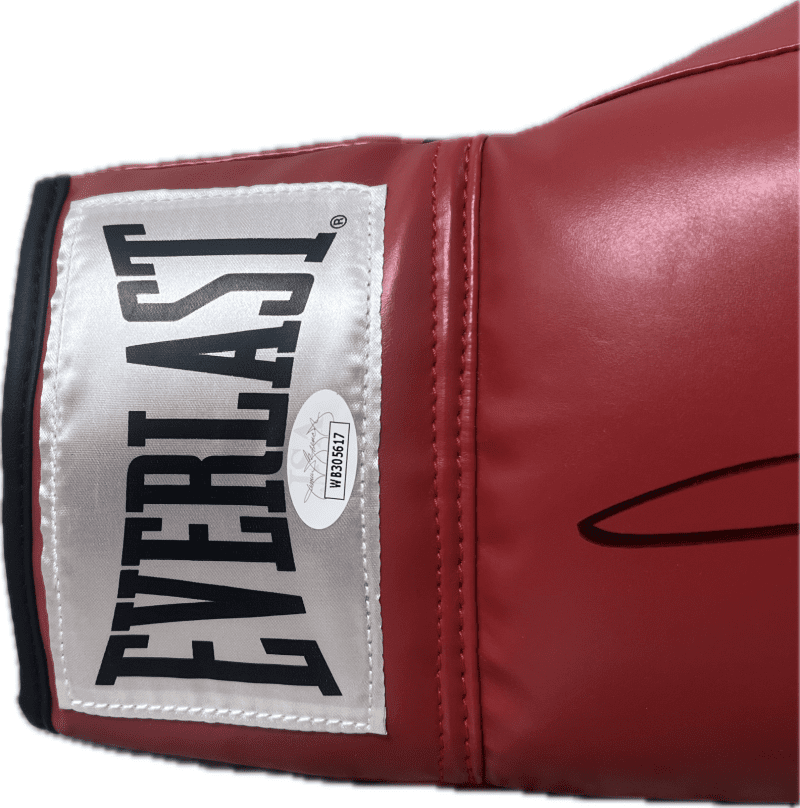 Sugar Ray Leonard Signed Autographed Red Right Hand Boxing Glove JSA Authen - Image 2