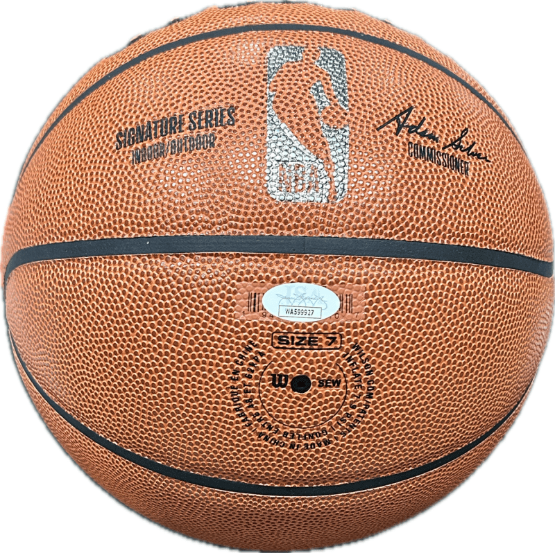 Julius Dr. J Erving Signed Autographed Wilson Basketball JSA Authen HOF 93. - Image 2