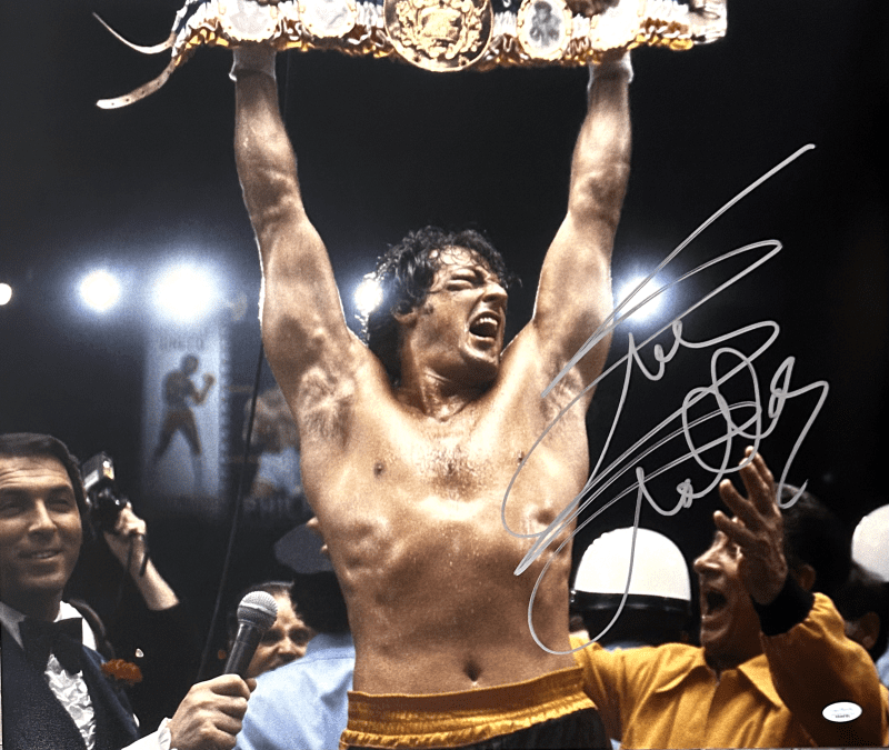 Sylvester "SLY" Stallone Signed Autographed Rocky 20x24 Photo JSA Authenticated