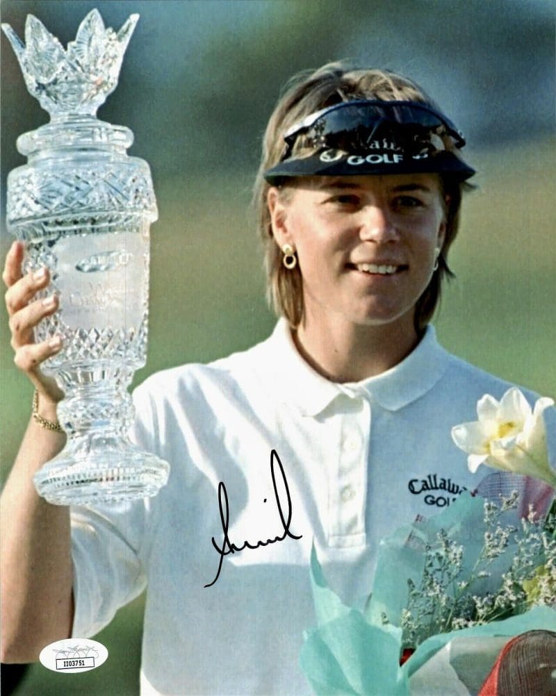 Annika Sorenstam LPGA Signed 8x10 Photo JSA Authenticated II03751