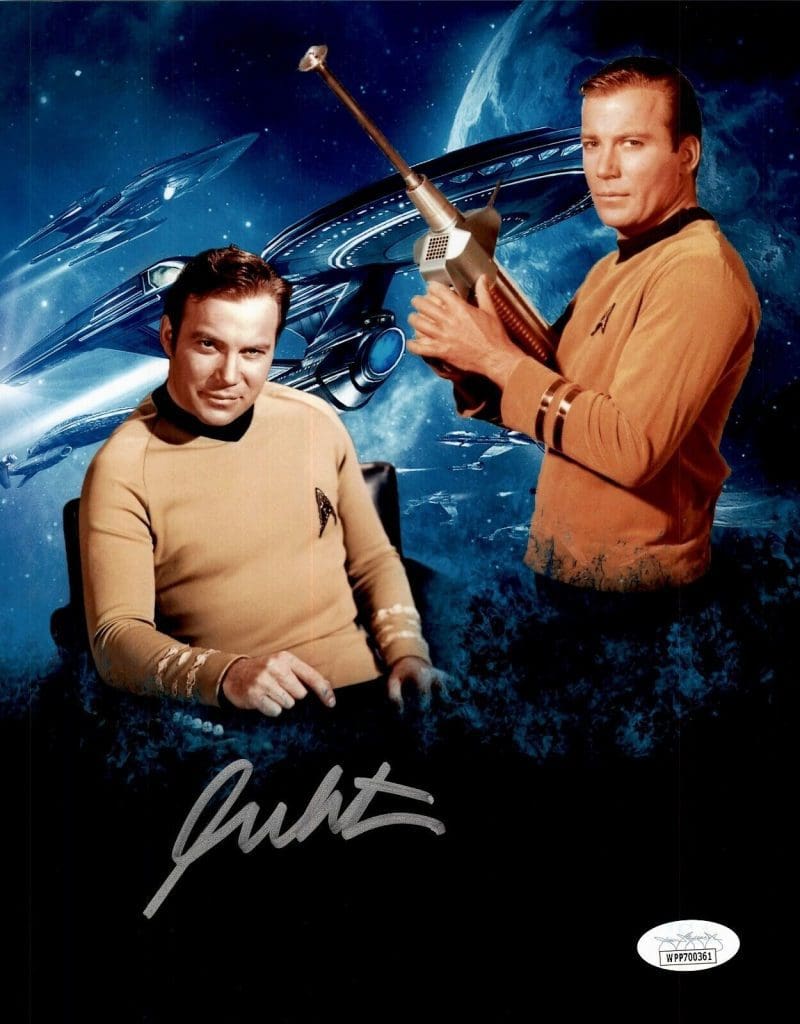 William Shatner Star Trek Signed Autographed 8x10 Photo JSA Authenticated 1