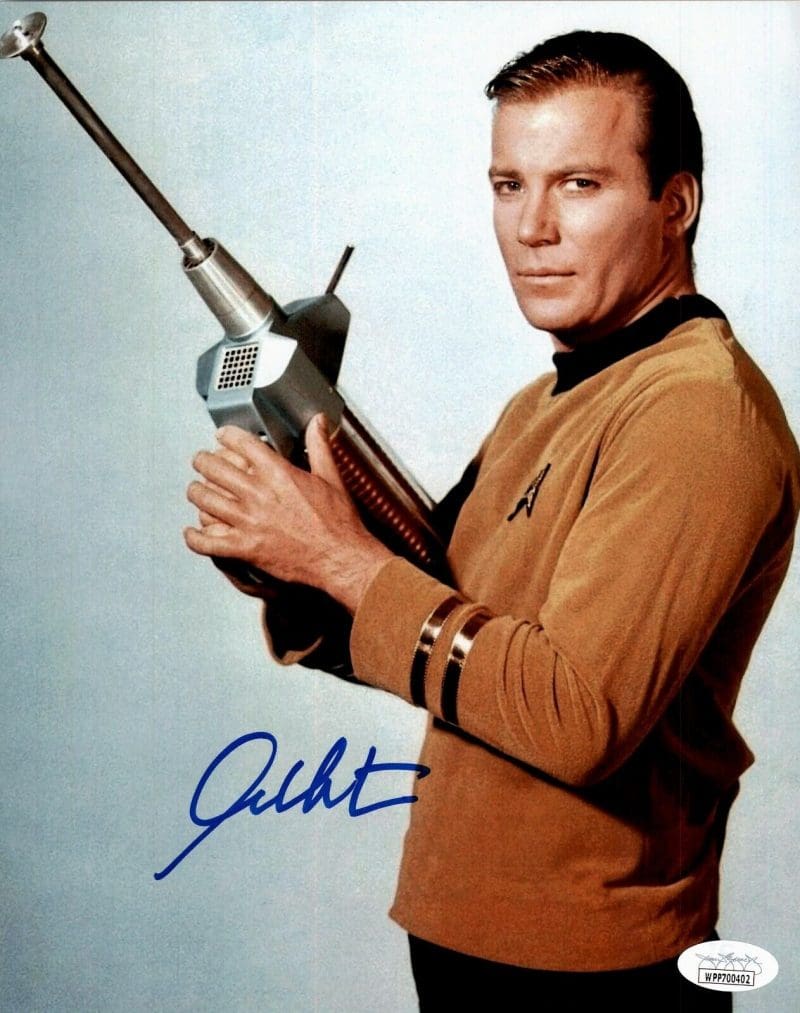 William Shatner Star Trek Signed Autographed 8x10 Photo JSA Authenticated 5