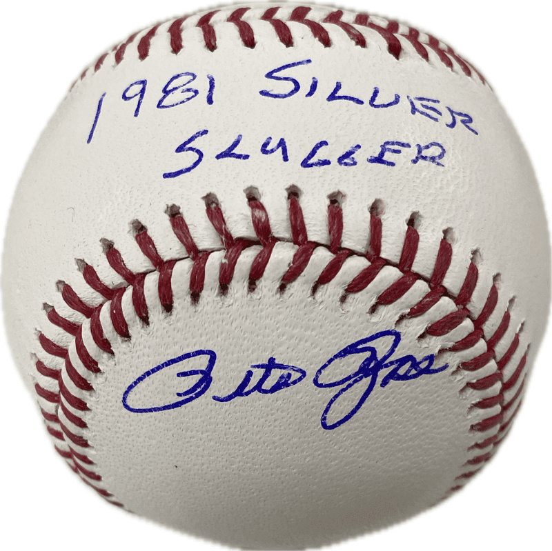 Pete Rose Signed OMLB JSA & Rose Exclusive Player Hologram 1981 Sliver Slugger