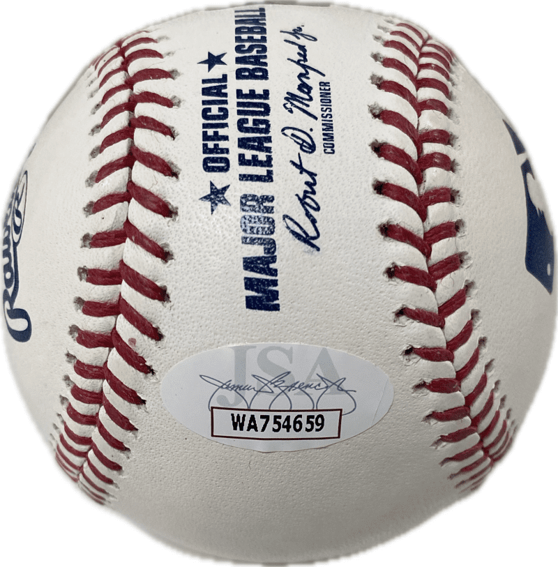 Pete Rose Signed OMLB JSA & Rose Exclusive Player Hologram REDS 2x GG - Image 2