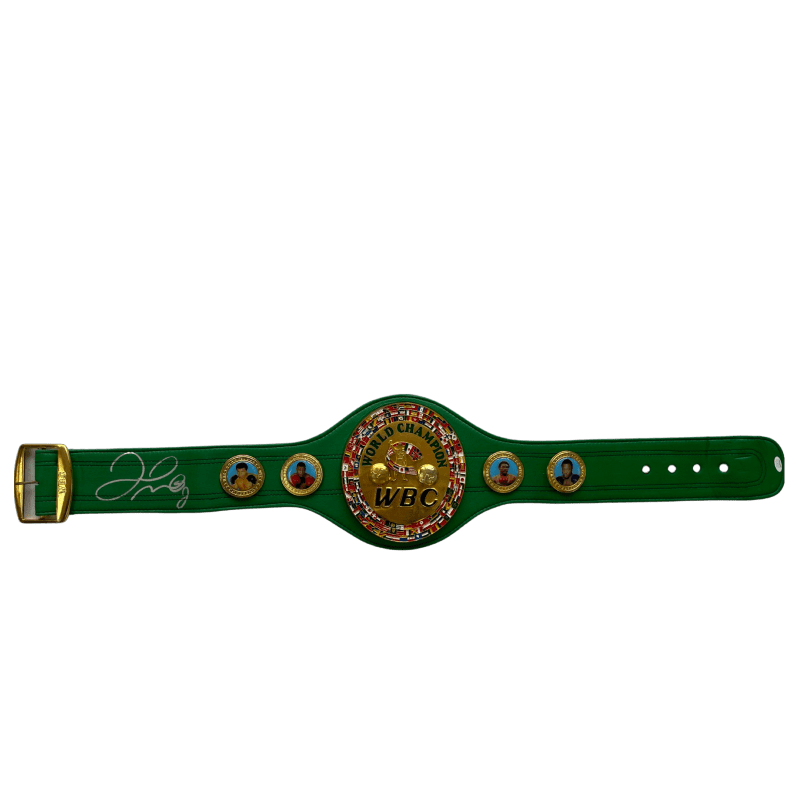 Floyd Mayweather Jr.  Signed Autographed Green Belt JSA Authenticated