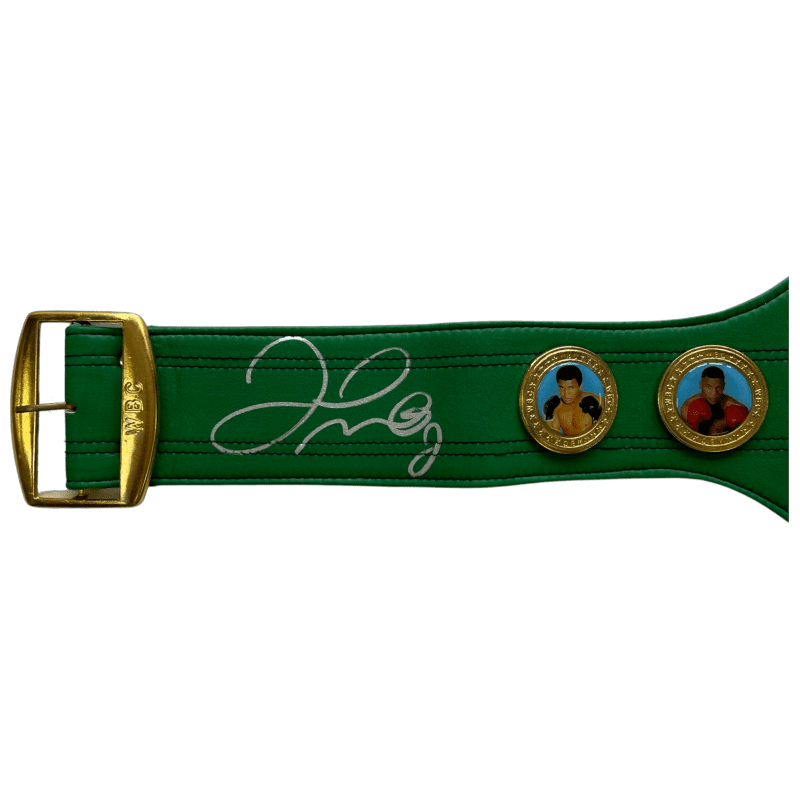 Floyd Mayweather Jr.  Signed Autographed Green Belt JSA Authenticated - Image 2