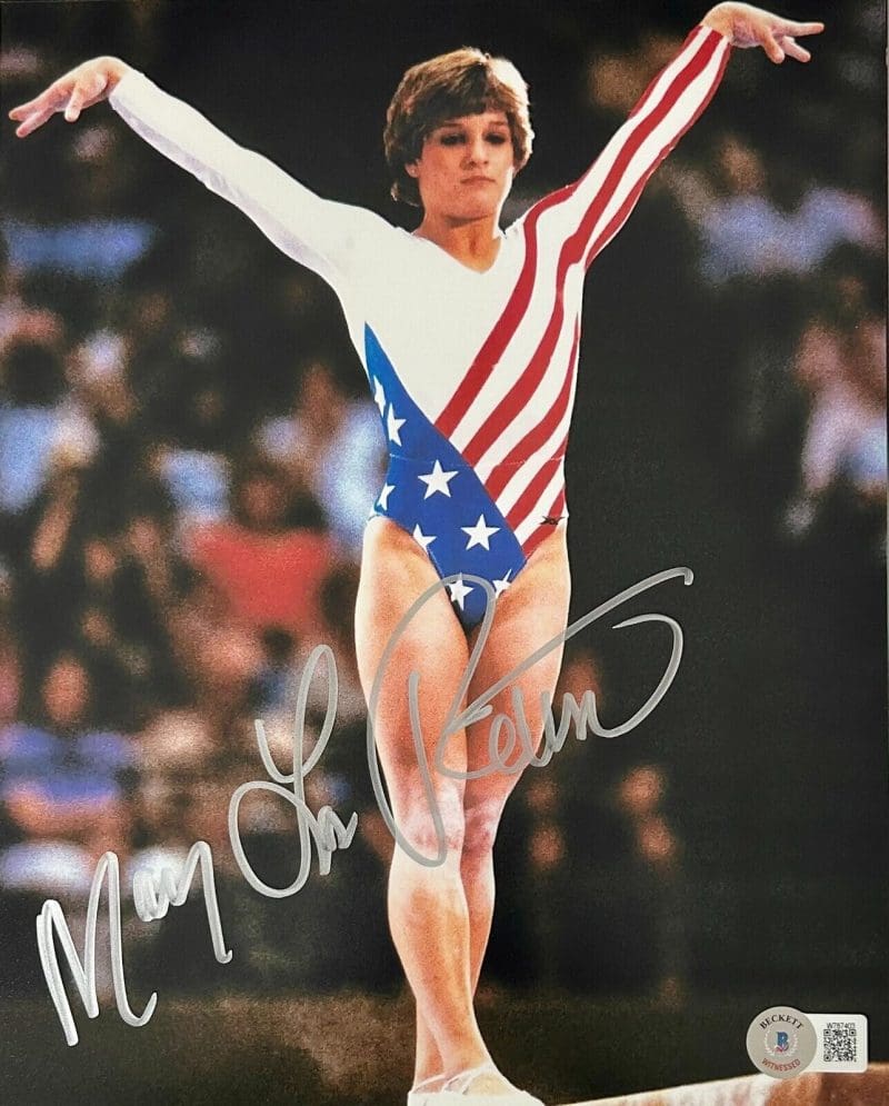 Mary Lou Retton Signed Autographed 8x10 Photo Beckett Authenticated #1 Silver