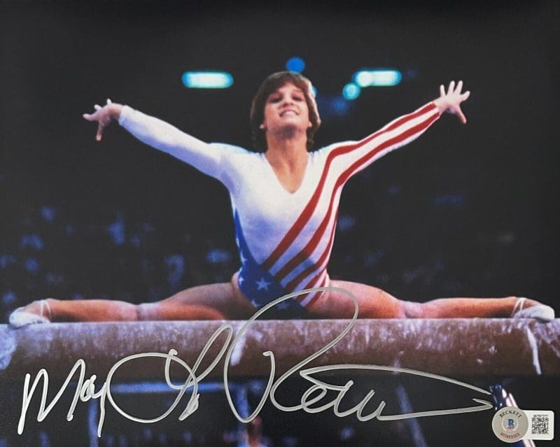 Mary Lou Retton Signed Autographed 8x10 Photo Beckett Authenticated #4 Silver