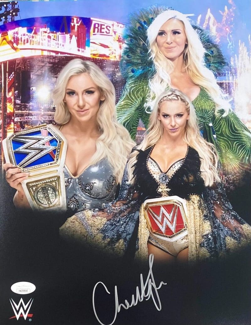 Charlotte Flair Signed Autographed 11x14 Photo JSA Authenticated #1