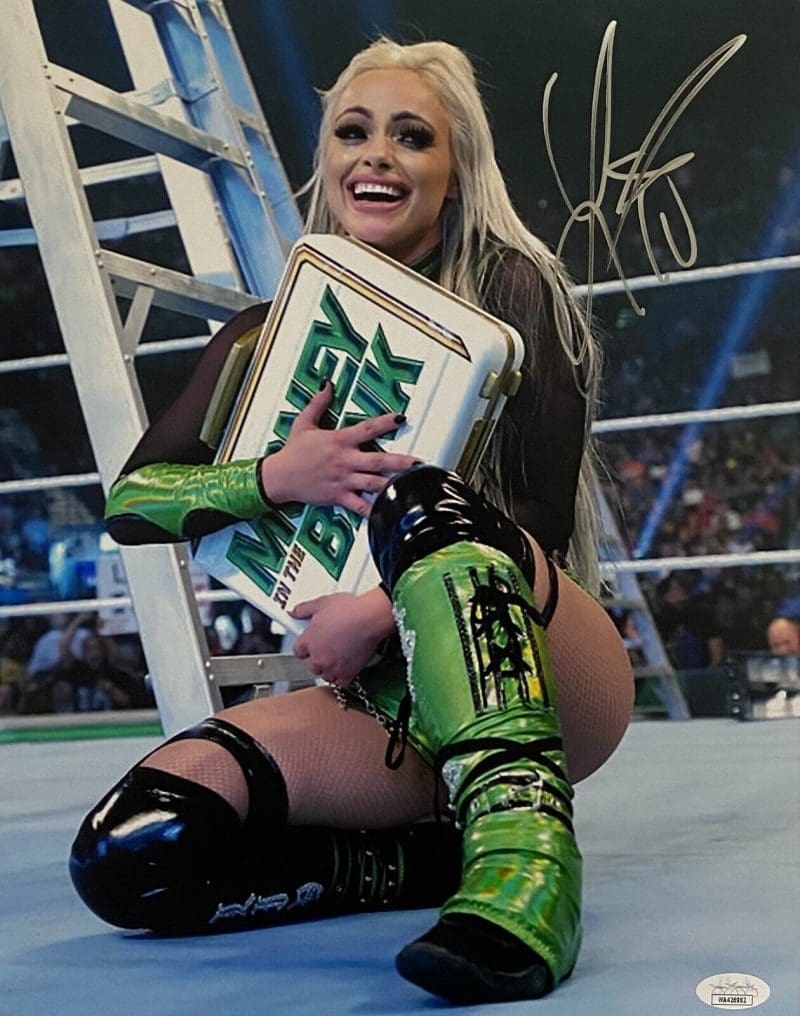 Liv Morgan Signed Autographed 11x14 Photo JSA Authenticated #11