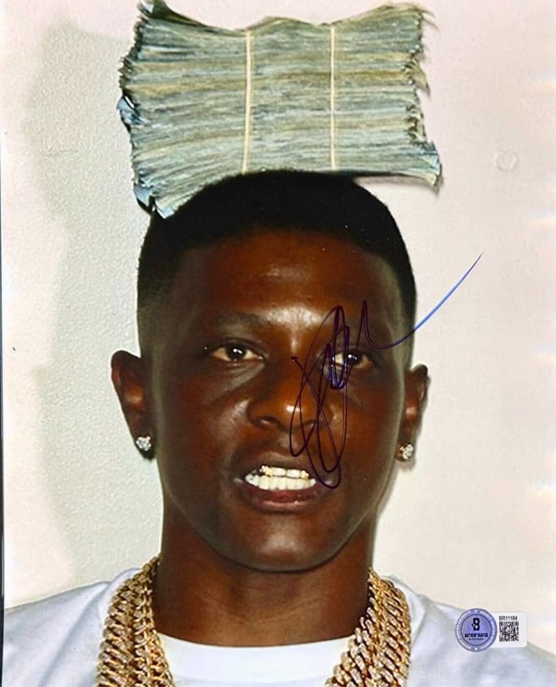 Boosie Badazz Lil Boosie Signed Autograph 8x10 Hip Hop Rapper Beckett 2