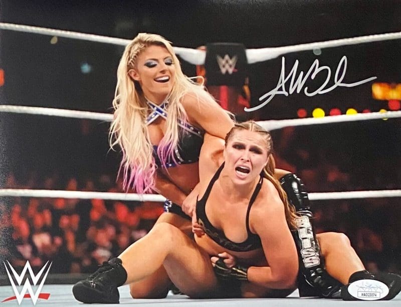 Alexa Bliss Signed Autographed 8x10 Photo JSA Authenticated #7