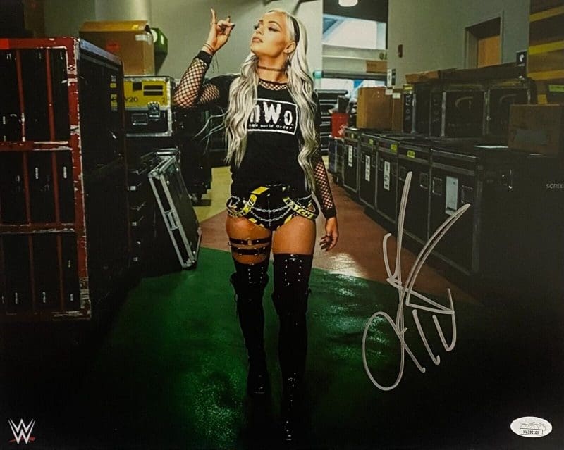 Liv Morgan Signed Autographed 11x14 Photo JSA Authenticated #4