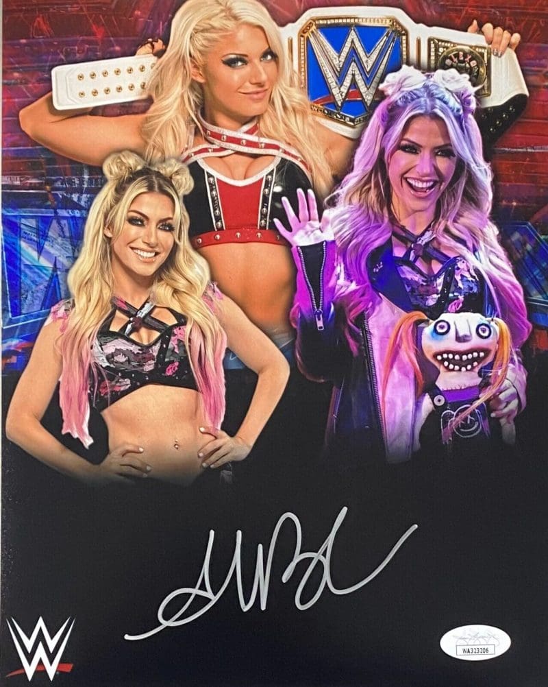 Alexa Bliss Signed Autographed 8x10 Photo JSA Authenticated #11
