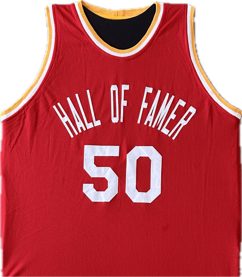 Ralph Sampson Signed Autographed Custom Red Jersey TriStar Authentication - Image 2