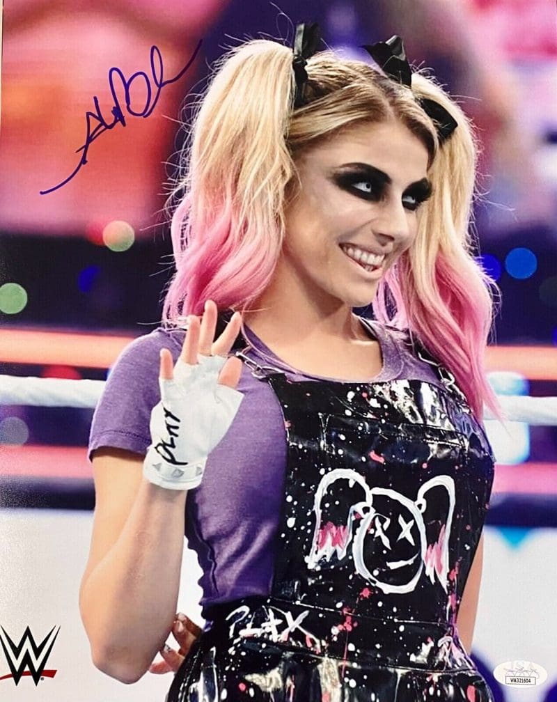 Alexa Bliss Signed Autographed 11x14 Photo JSA Authenticated#12