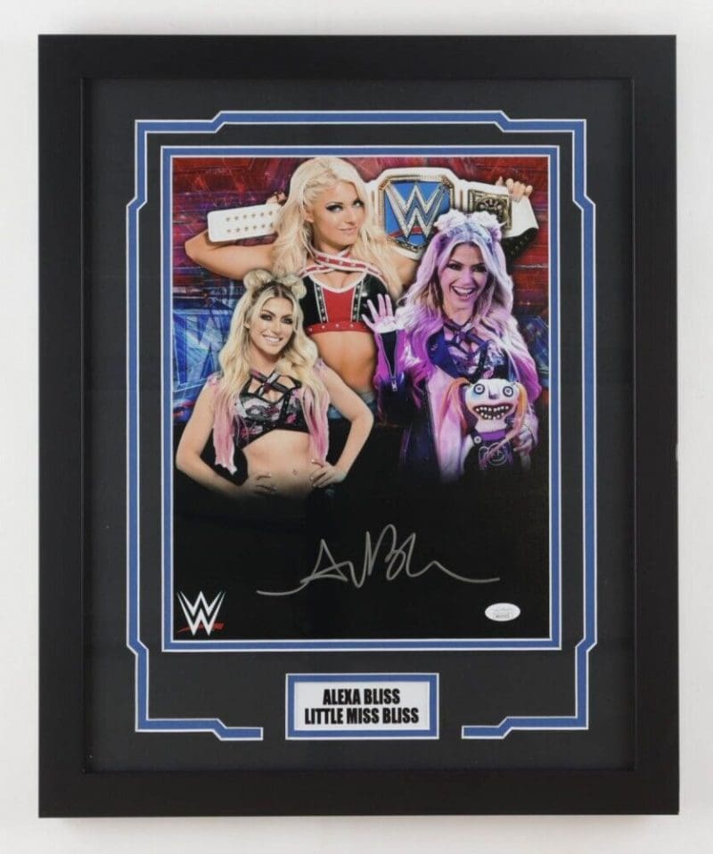 Alexa Bliss Signed Autographed Framed 11x14 Photo JSA Authen  #11