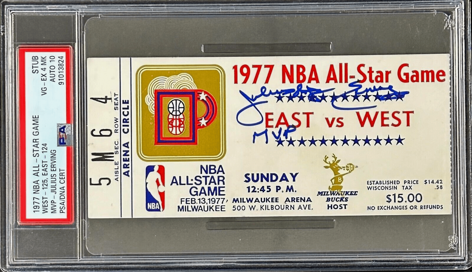 1977 Topps Julius Erving #100 PSA 6 well-centered! | eBay