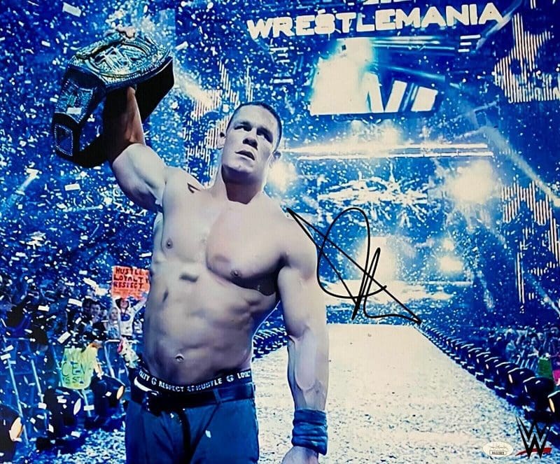 John Cena Signed Autographed 16x20 Photo JSA Authenticated #2