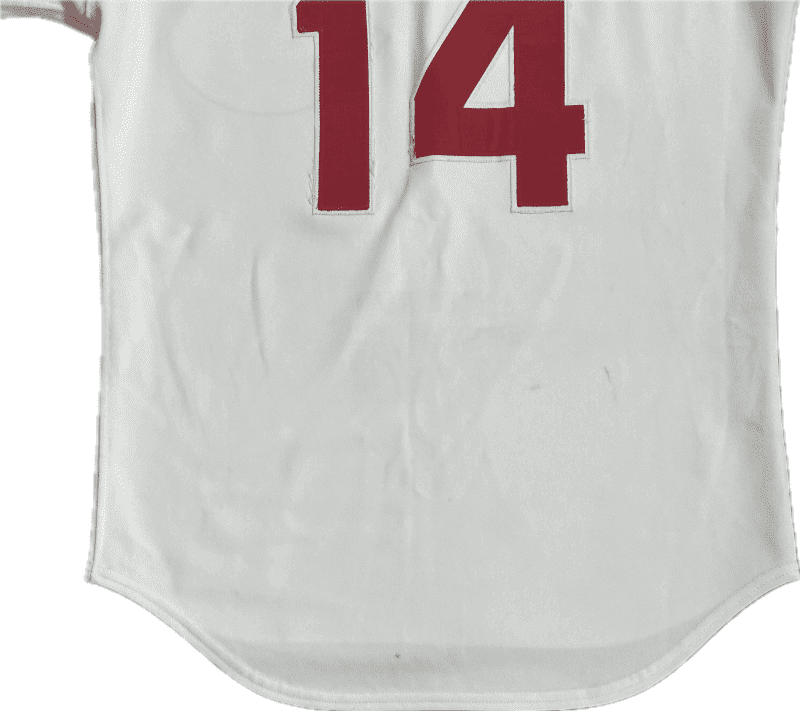 Pete Rose Cincinnati Reds Game Used Home Uniform Authenticated By PhotoMatch.Com - Image 5