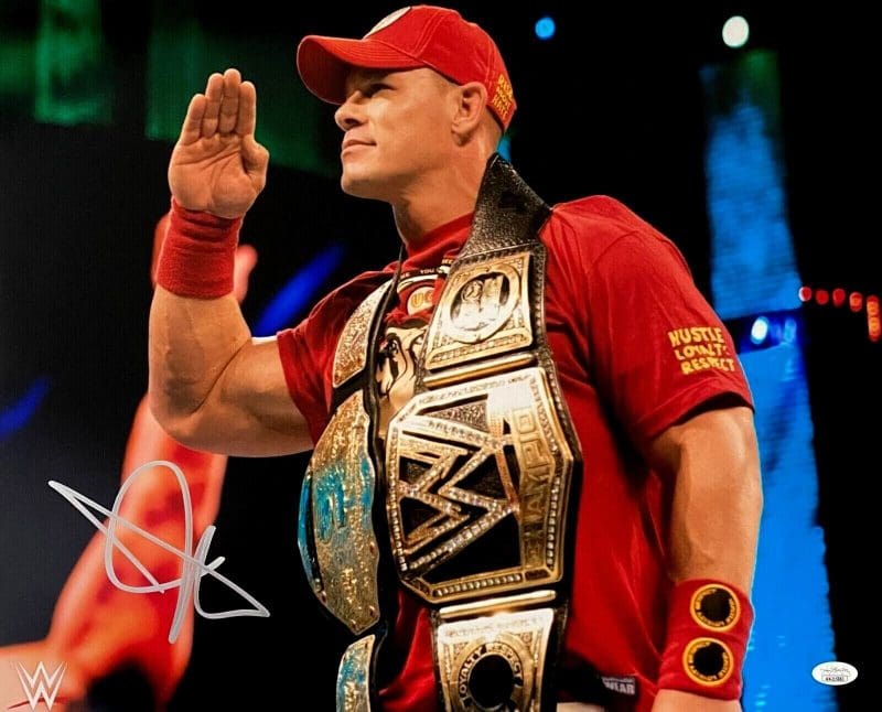 John Cena Signed Autographed 16x20 Photo JSA Authenticated #6