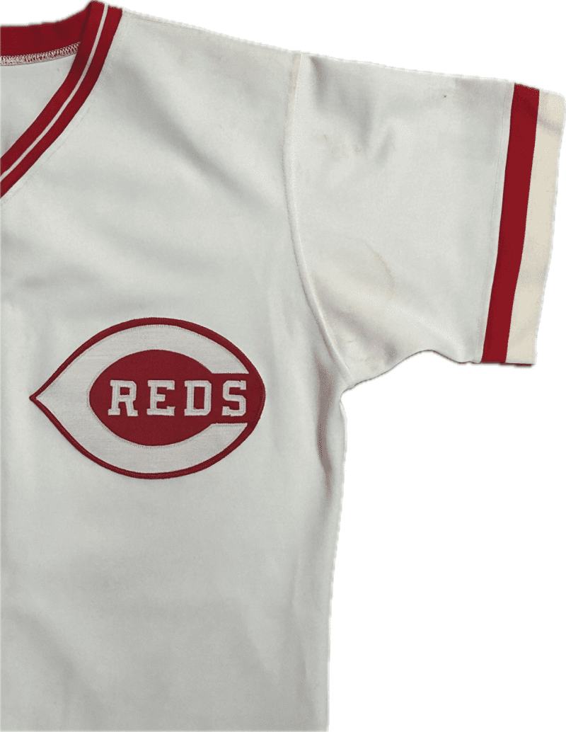 Pete Rose Cincinnati Reds Game Used Home Uniform Authenticated By PhotoMatch.Com - Image 9