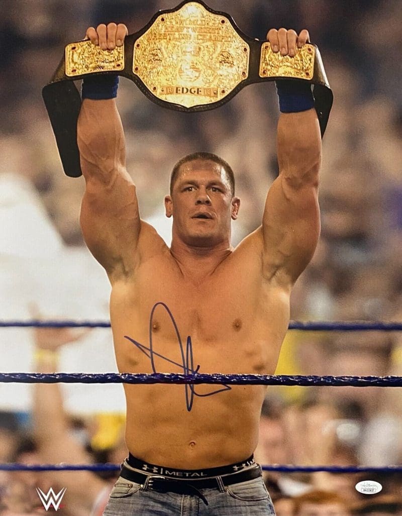 John Cena Signed Autographed 16x20 Photo JSA Authenticated #16