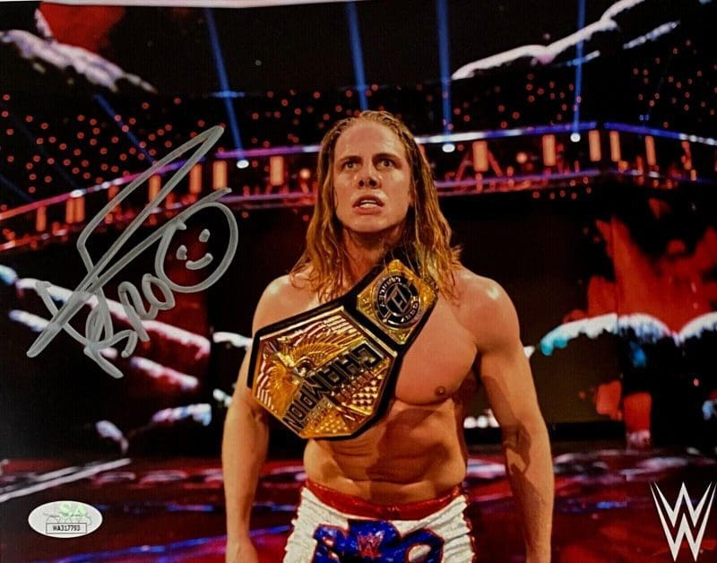 Matt Riddle Signed Autographed 8x10 Photo JSA Authenticated #4