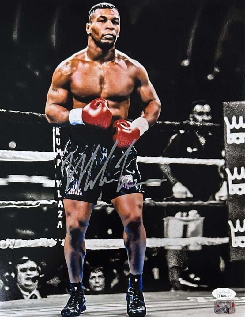 Mike Tyson Signed Autographed 11x14 Photo JSA & Mike Tyson Authentic COR Edit