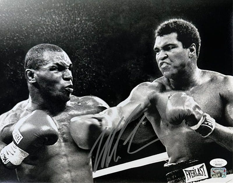Mike Tyson Signed Autographed 11x14 Photo JSA & Mike Tyson Authentic Ali