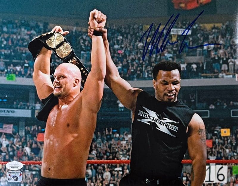 Mike Tyson Signed Autographed 11x14 Photo JSA & Mike Tyson Authentic Stone Cold