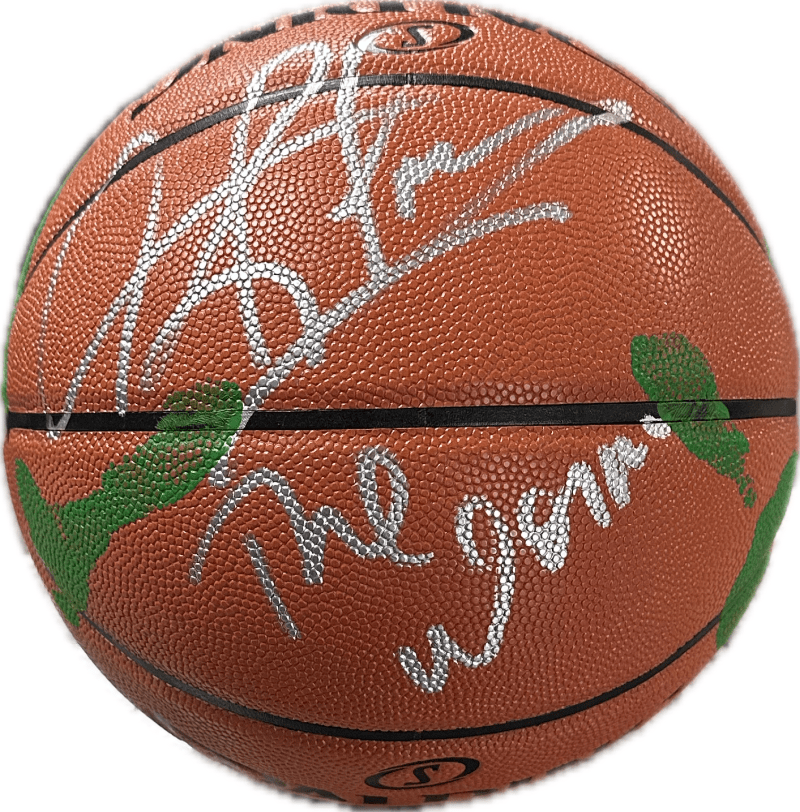Dennis Rodman Handprint & Signed Autographed Basketball JSA Full Letter Authen