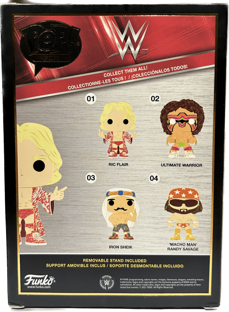 Ric Flair Signed Autographed POP Pin 01 JSA Authenticated - Image 2