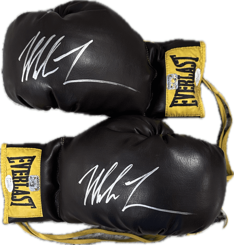 Mike Tyson Signed Vintage Pair of Boxing Glove JSA & Tyson Authenticated
