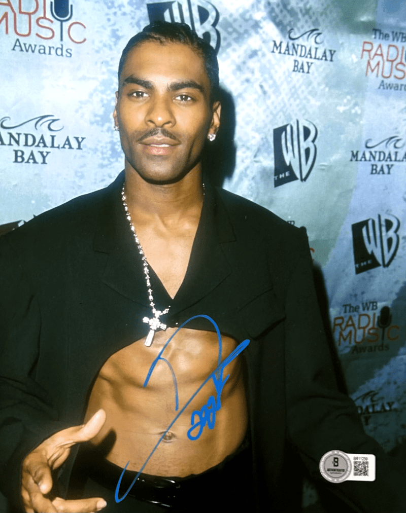 Ginuwine Signed Autograph 8x10 Beckett Authentication #1 My Pony