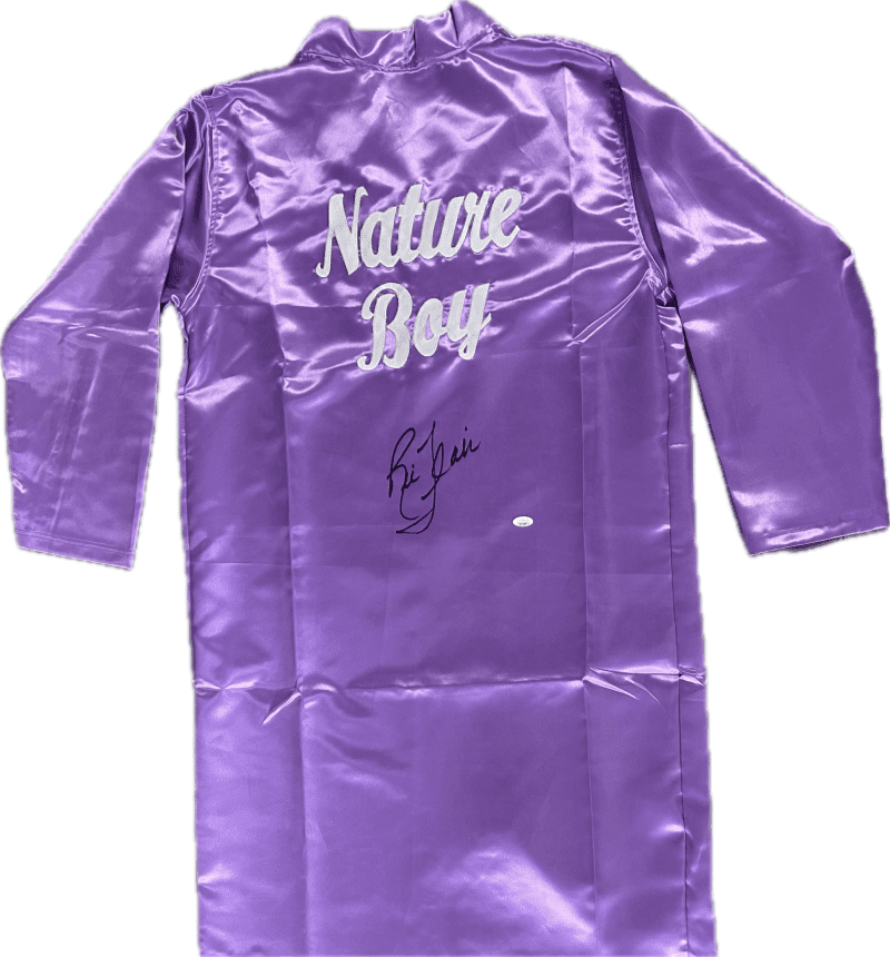 RIC FLAIR "Nature Boy" Signed Autographed Purple Robe JSA Authenticated