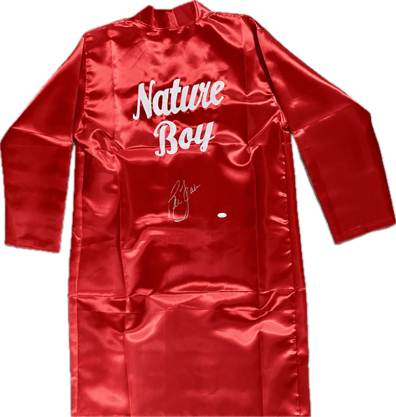 RIC FLAIR "Nature Boy" Signed Autographed Red Robe JSA Authenticated