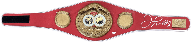 Floyd Mayweather Jr  Signed Autographed Red Belt JSA Authenticated
