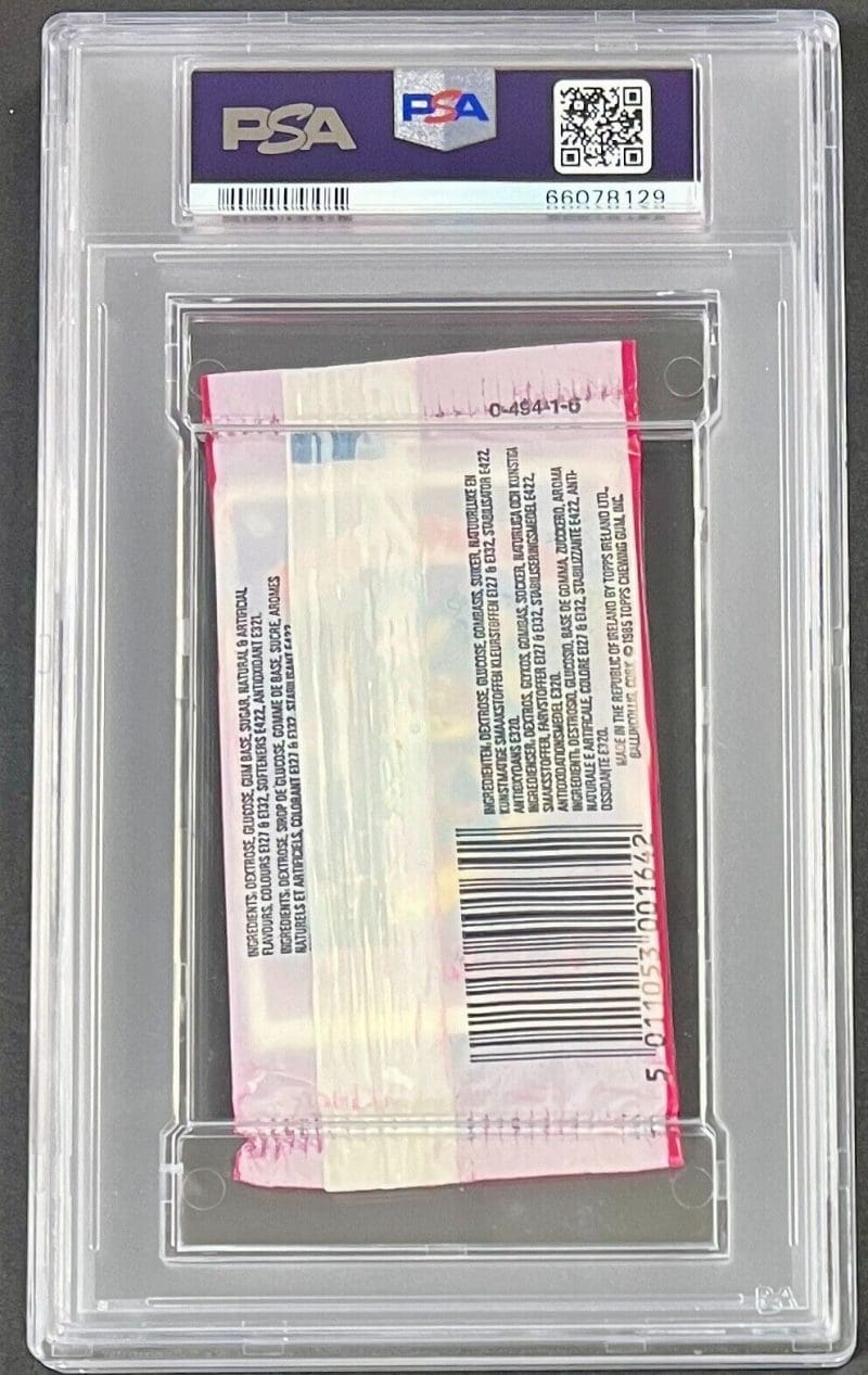 Garbage Pail Kids UK 1986 Topps Plastic Pack 1st W/UPC # PSA NM 7 66078129 - Image 2
