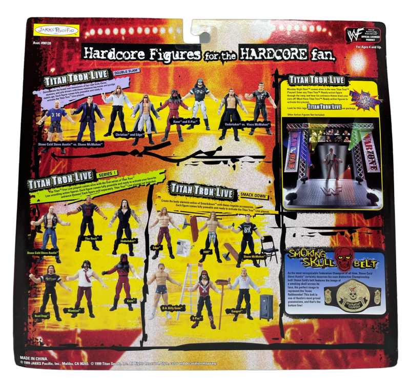 The Undertaker Signed WWE Survivor Series Action Figure JSA WIT418018 Titan Tron - Image 3