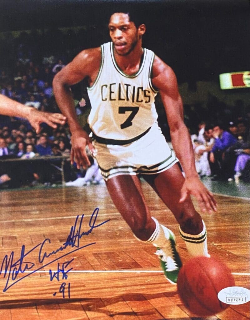 Nate Archibald Signed Autographed 8x10 Photo JSA Authenticated
