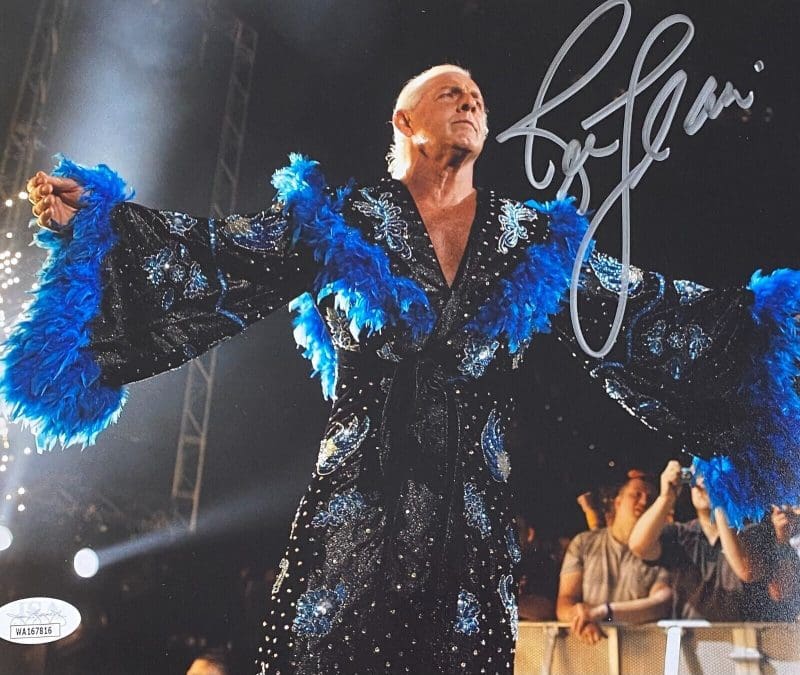 Ric Flair Signed Autographed 8x10 Photo JSA Authentic WWE WCW #2