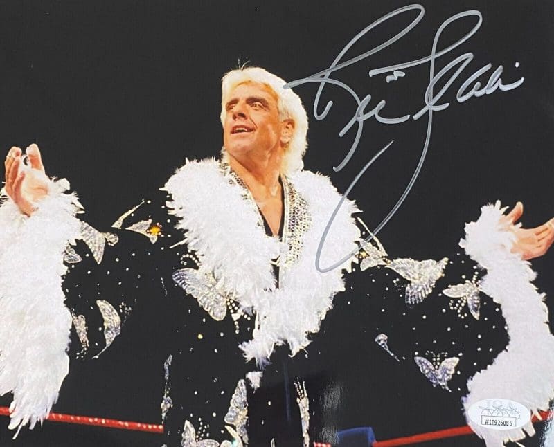 Ric Flair Signed Autographed 8x10 Photo JSA Authentic WWE WCW #11