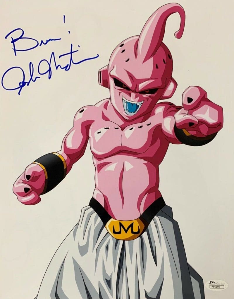 Josh Martin Signed Kid Buu Signed Autographed 11x14 Photo JSA Authenticated 1