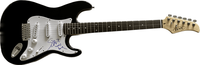 Steven Stevie Van Zandt Autographed 39" Black Electric Guitar JSA Authen