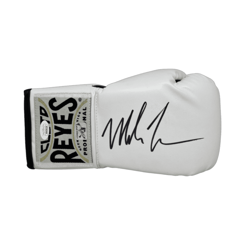 Mike Tyson Signed Right White Cleto Reyes Glove JSA & Mike Tyson Hologram