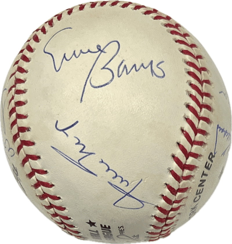 500 Home Run Club Signed NL Official Baseball 12 Autos Williams Mantle Beckett - Image 3